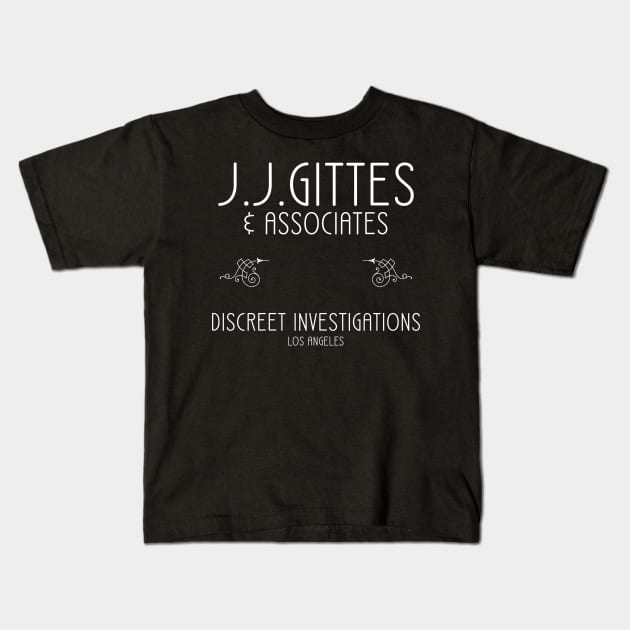 J J Gittes Design Kids T-Shirt by HellwoodOutfitters